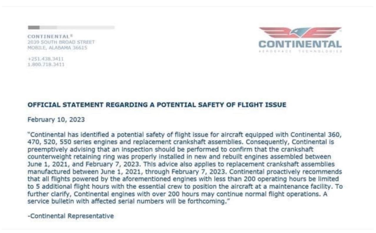 Click image for larger version

Name:	Continental Engine Issue.jpeg
Views:	145
Size:	114.8 KB
ID:	23906