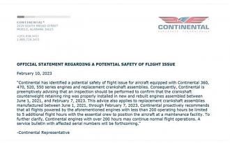 Click image for larger version

Name:	Continental Engine Issue.jpeg
Views:	268
Size:	114.8 KB
ID:	23907