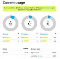 Ting usage dashboard